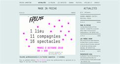 Desktop Screenshot of friche-lamartine.org
