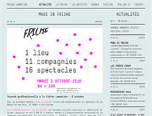 Tablet Screenshot of friche-lamartine.org